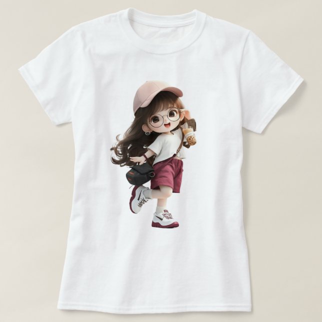 Camiseta Women’s Basic T-Shirt Design (Frente do Design)