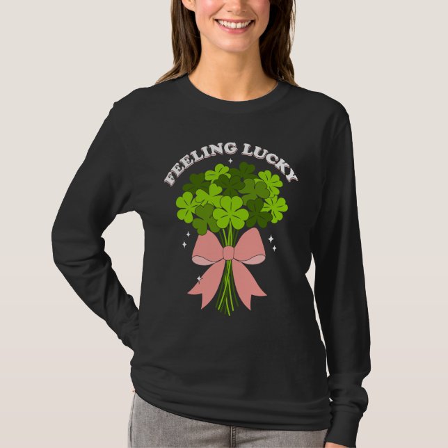 Camiseta Women’s cute St.Patrick’s Day (Frente)