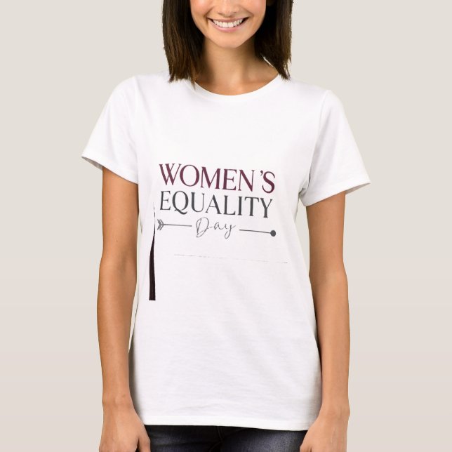 Camiseta Women’s Equality Day – Stand for Equal Rights	 (Frente)