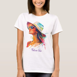 Camiseta Women’s Nature Vibe Graphic T-Shirt – Girl