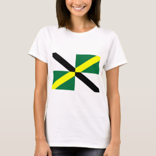 Camiseta Women T Shirt with Flag of Monterey, Califórnia
