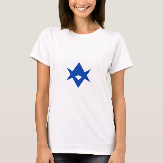 Camiseta Women T Shirt with Flag of Toyota City, Japan (Frente)