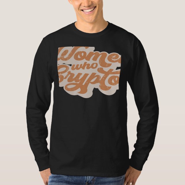 Camiseta Women Who Crypto Mom HODL DeFi (Frente)