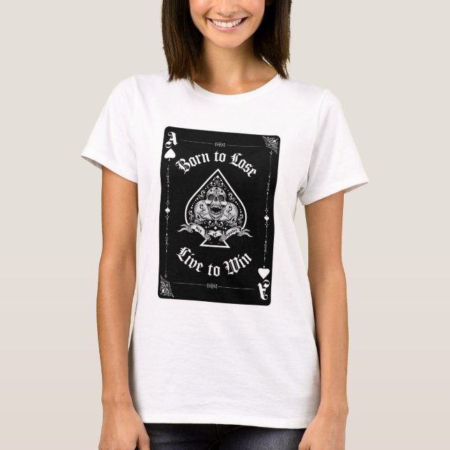 Camiseta Women's Ace of Spaces shirt (Frente)