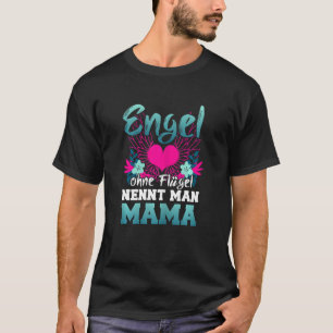 Camiseta Womens Angel Sem Asas Nenent Man Mãe Mãe