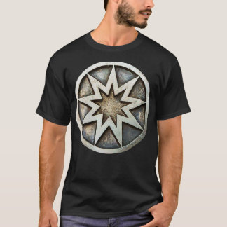 Camiseta Womens Bahai Star VNeck