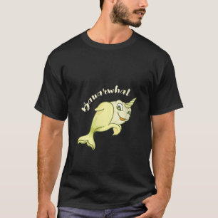 Camiseta Womens Banarwhal   Orca Banana Lover Legal