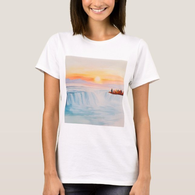 Camiseta Womens Basic T-Shirt (Frente)