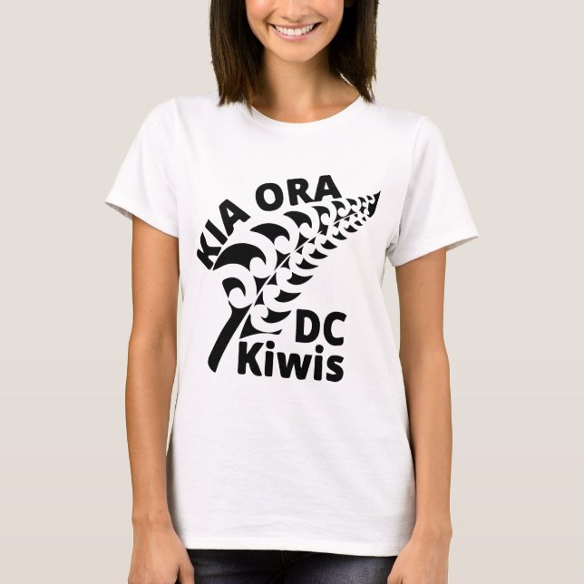 Camiseta Womens Basic White T (Frente)