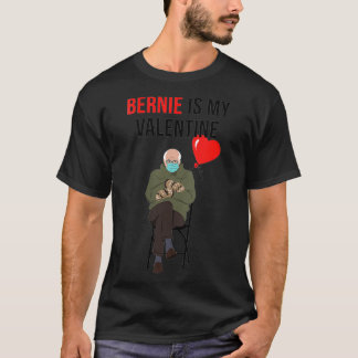 Camiseta Womens Bernie is my Valentine Funny Bernie Sanders