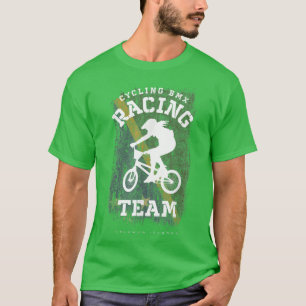 Camiseta Womens BMX Bike Solomon Islands Flag ciclando