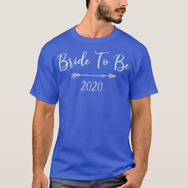 Camiseta Womens Bride To Be 2020 Tshirt (Frente)