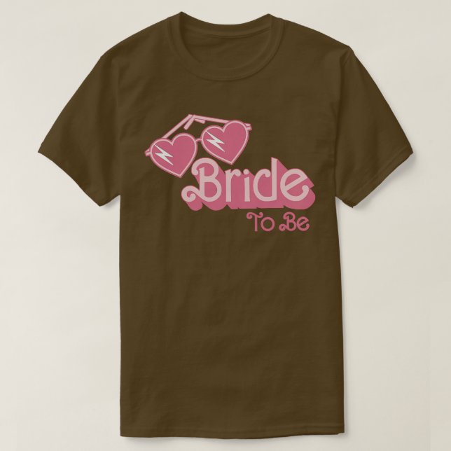 Camiseta Womens Bride To Be Wedding Engagement Bridal Party (Frente do Design)