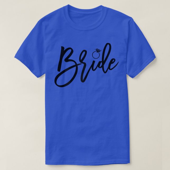 Camiseta Womens Bride With Ring Graphics  (Frente do Design)
