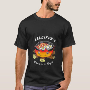 Camiseta Womens Calcifer's Bacon And Egg Cook Food Lover