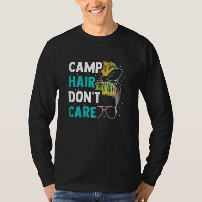Camiseta Womens Camping Outfit  Camper Camp (Frente)