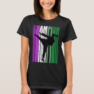 Camiseta Womens Champion Karate Aniversário Marcial Teen Gr