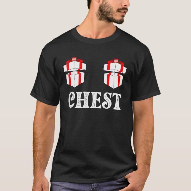 Camiseta Womens Chest Nuts Matching Chestnuts Christmas Cou (Frente)