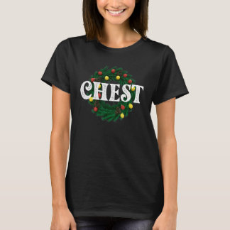 Camiseta Womens Chest Nuts Matching Chestnuts Christmas Cou