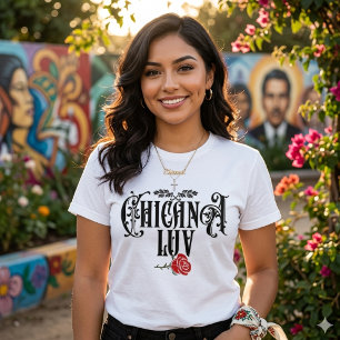 Camiseta Womens Chicana Love