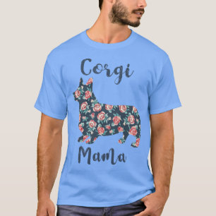 Camiseta Womens Cute Corgi Dog Mom Gifts For Lovers Funny C