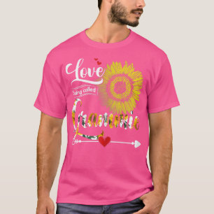Camiseta Womens Cute Mothers Day I Love Being Called Grammi