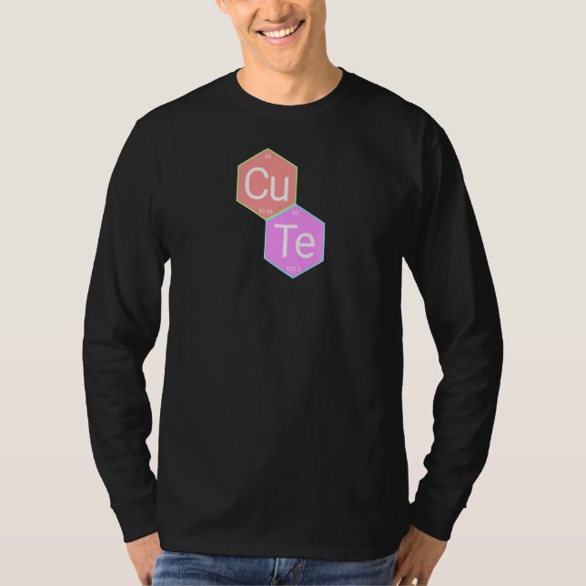 Camiseta Womens CuTe Periodic Elements Premium (Frente)