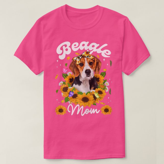 Camiseta Womens Cute Somali Cat Mom Sunflower Mother's Day  (Frente do Design)