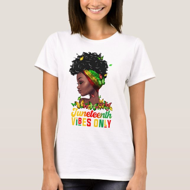 Camiseta Womens Décima Junta Vibes T-Shirt (Frente)