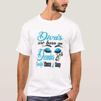 Camiseta Womens Divas São Nasceres No 20 Sagitário De Dezem
