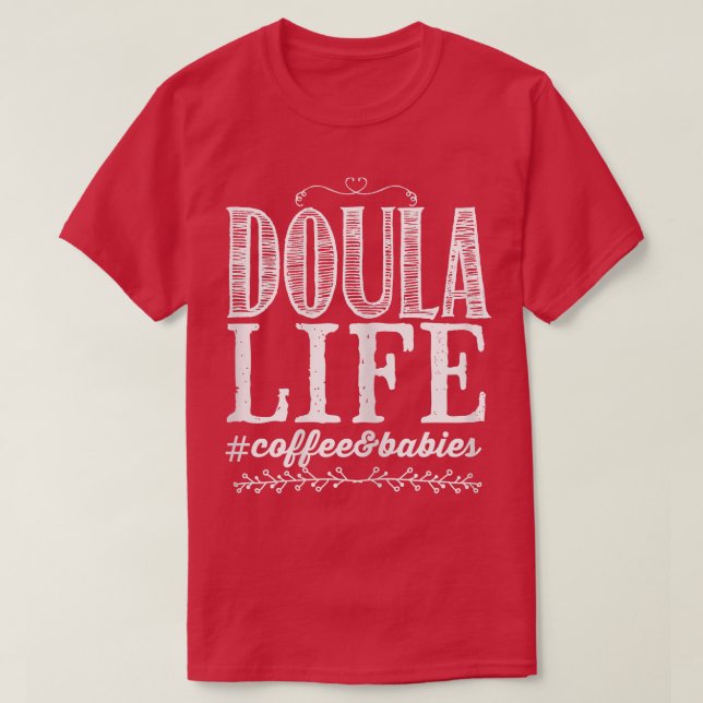 Camiseta Womens Doula Life (Frente do Design)