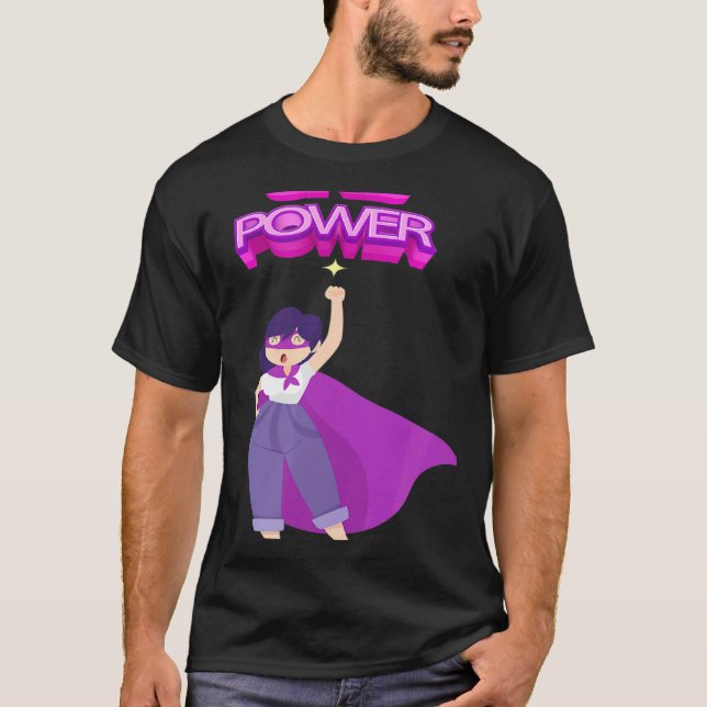 Camiseta Women's Equality Day Girls Power (Frente)