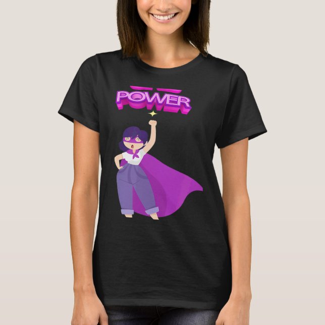 Camiseta Women's Equality Day Girls Power (Frente)