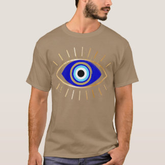 Camiseta Womens Evil Eye Protection VNeck vintage