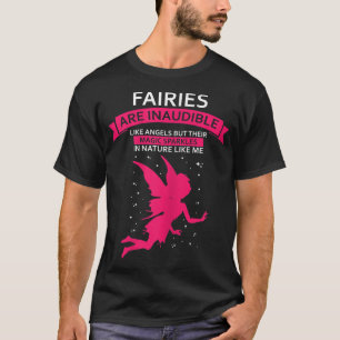 Camiseta Womens Fairies Angels Magic Sparkels Citação, Fada