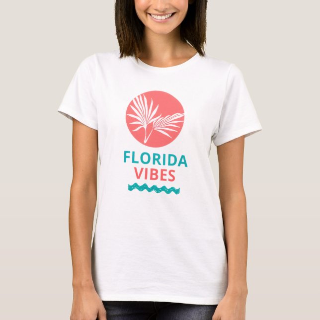 Camiseta Women's Florida Vibes T-Shirt (Frente)