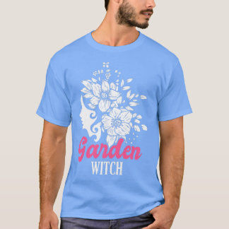 Camiseta Womens Garden Witch Gardener Plants Flowers Garden