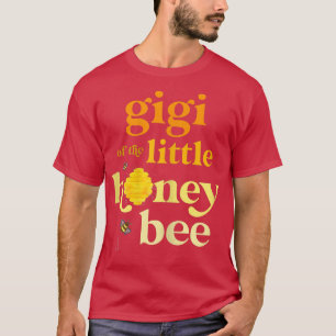 Camiseta Womens Gigi of Little Honey Bee Birthday Gender Re