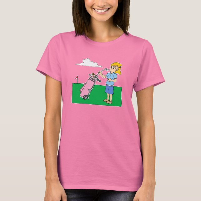 Camiseta Womens Golf (Frente)
