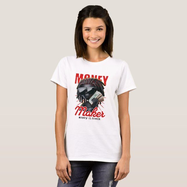 Camiseta Women's Gorilla Money Maker - Mentalidade (Frente Completa)