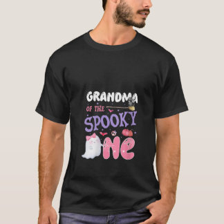 Camiseta Womens Grandma Of The Spooky One 1st Birthday Hall