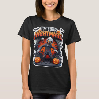 Camiseta Women's Halloween Sublimation T-Shirt - Black Crew