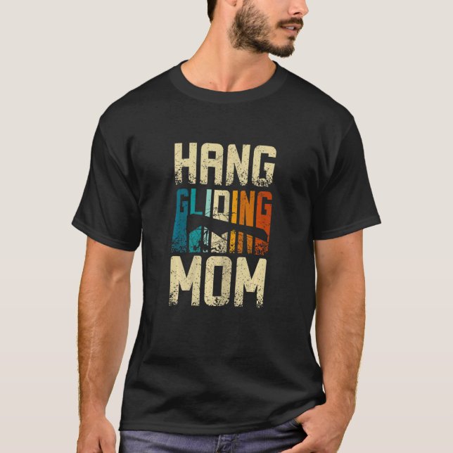 Camiseta Womens Hang gliding mom (Frente)
