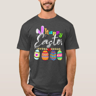 Camiseta Womens Happy Ester - Letra Ovos - Páscoa de Férias