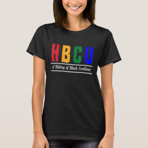 Camiseta Womens HBCU Roupa Historicamente Black College HBC