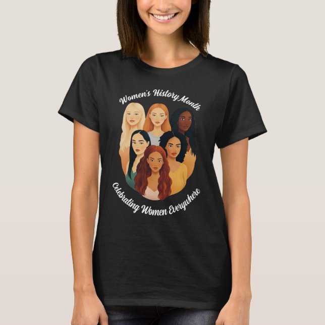 Camiseta Women's History Month (Frente)
