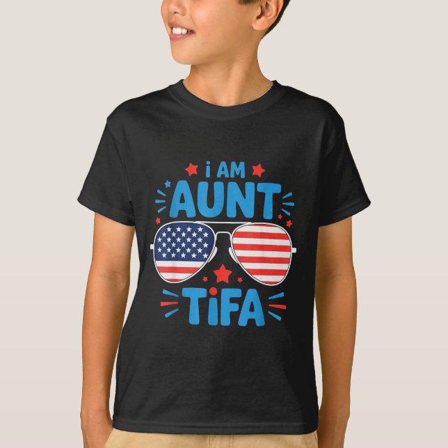Camiseta Womens I Am Aunt Tifa Tee  (Frente)