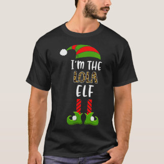 Camiseta Womens I'm The Lola Elf  Matching Christmas Family