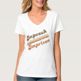 Camiseta Women's Impeach | Imprison V-Neck T-Shirt