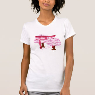 Camiseta Women's Japanese Sakura Tshirt 